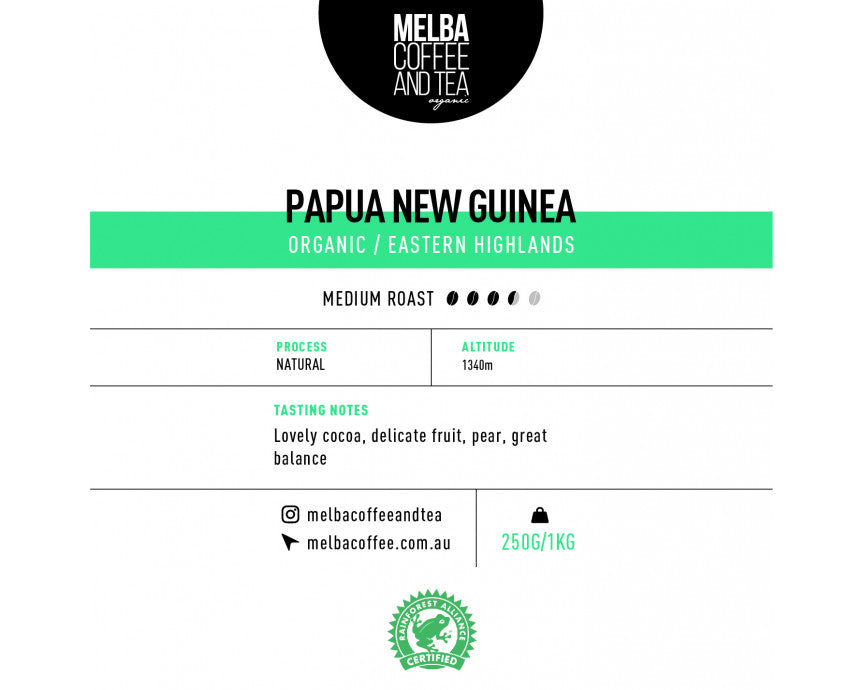 Papua New Guinea Organic